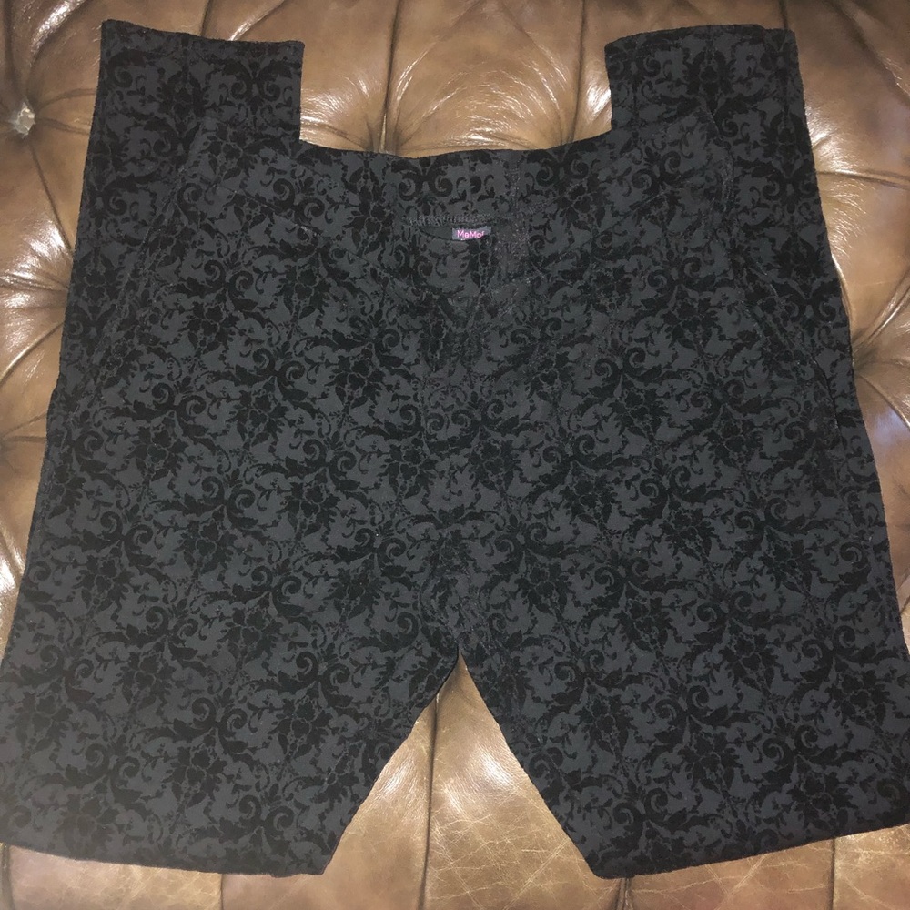 MeMoi  Stretch Leggings (2 pair)   -M/L